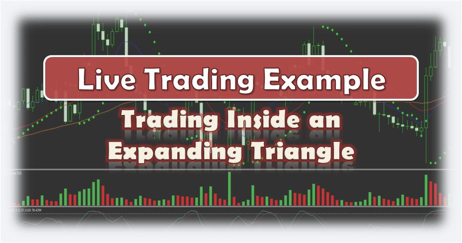 Trading Inside an Expaning Triangle - Live Forex Trading Example